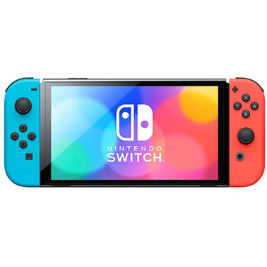 Nintendo Switch - OLED Joy-Con (Neon Blue/Neon Red)