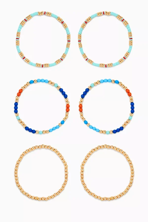 Colour Therapy Bracelet Bunch, Set of 6 - Image 3