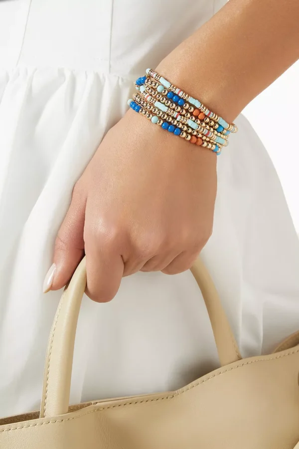 Colour Therapy Bracelet Bunch, Set of 6 - Image 2