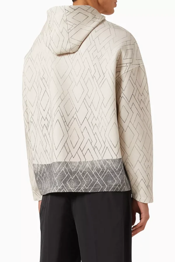 Geometric Logo Hoodie - Image 3