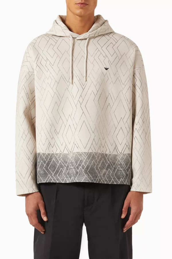 Geometric Logo Hoodie