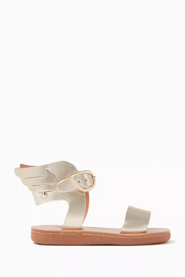 Little Ikaria Soft Sandals in Leather - Image 3