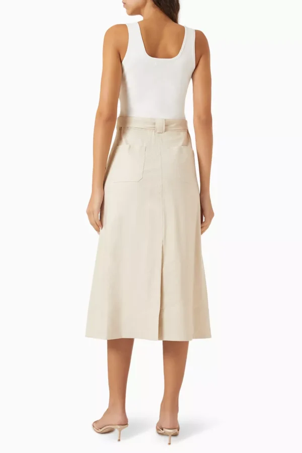 Camden Tank Knit Dress in Linen Blend - Image 3