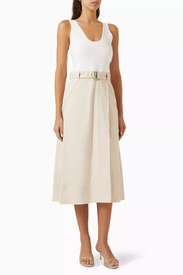 Camden Tank Knit Dress in Linen Blend