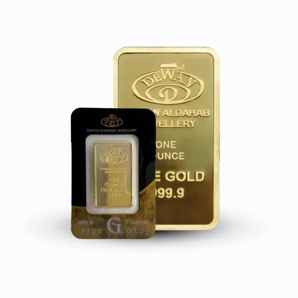 31.1 gram 24 karat gold bar.