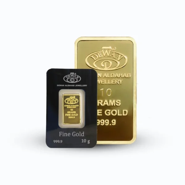 10 gram 24 karat gold bar