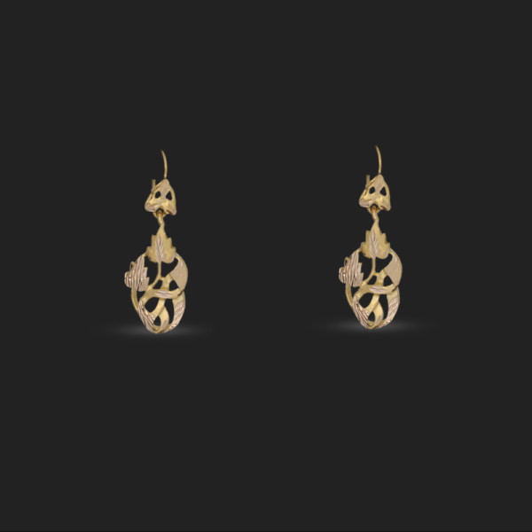 21 karat shakar earrings