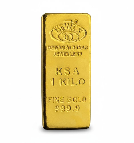 سبيكة ذهب 1000 جرام ( ديوان الذهب)